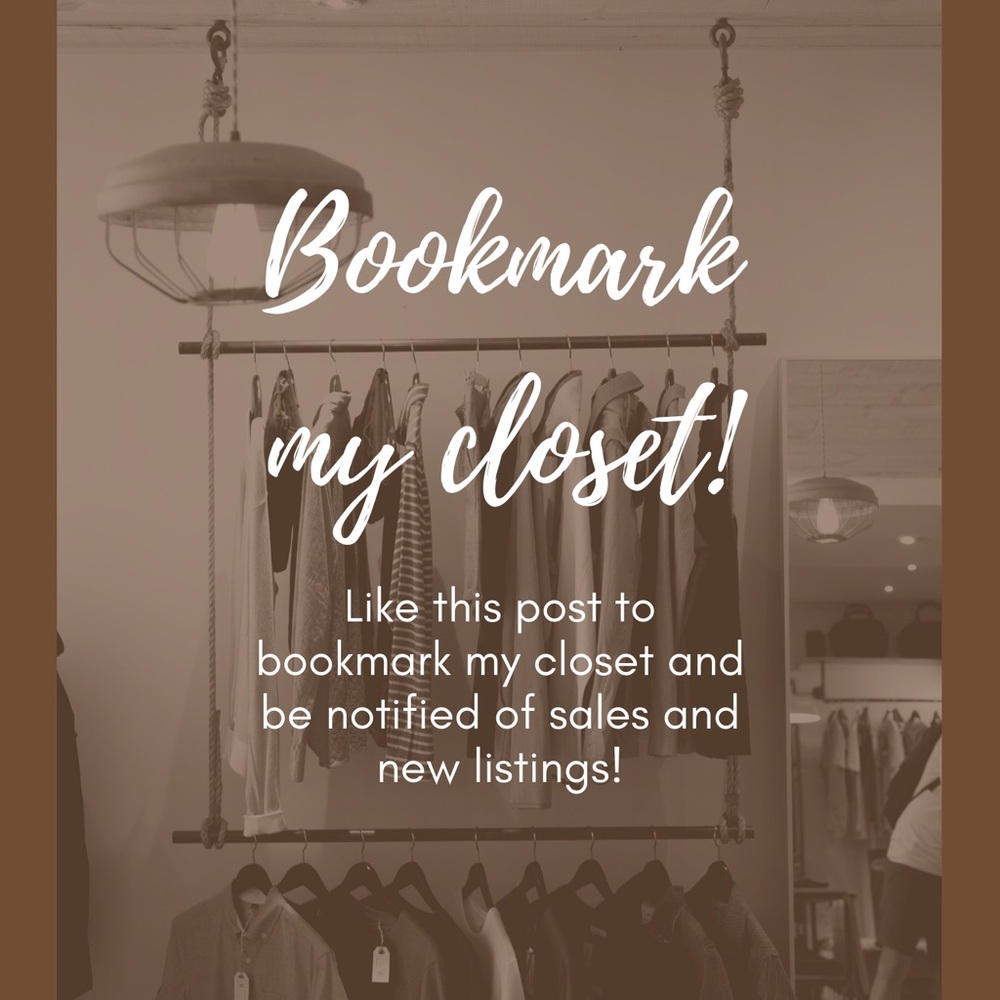 Bookmark my closet!